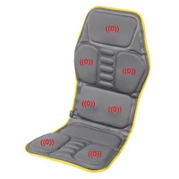 HFR-858-1E Non Woven Fabric DC12V Adaptor Car Plug Home &amp;amp; Car Massage Cushion Pad with Vibrating Heat Function