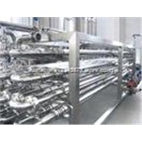 Tube-in-Tube Sterilizer for Fruit Paste Concentrate