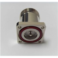 Straight Flange 7/16 DIN RF Coaxial Connector for Cable