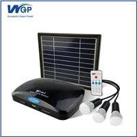 Wholesale Small Solar Generator Use for Portable Home Solar Lighting System as 12V 3W LED for Africa Mini Solar Kit