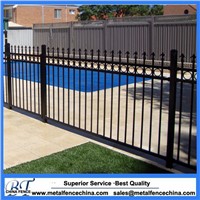 New Desigh Cheap Wrought Iron Fence Panels for Sale / Fence Panels Square Tube
