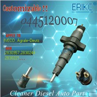 ERIKC 0445120007 Bosch Motorcycle Diesel Injector, Common Rail Unit Bosch Fuel Injector, Original Piezo Injector Fuel PU