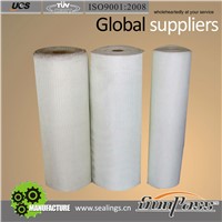Protection Expansion Joints Gas Station Fiber Glass Fabric Fireproof Fiberglass Cloth