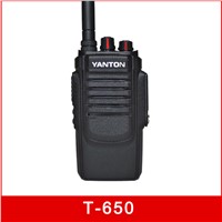 T-650 10W UHF VHF 2500MAH TOT Analog Two Way Radio