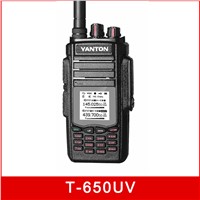 T-650UV 10W Dual Band SOS Function UHF VHF Walkie Talkie