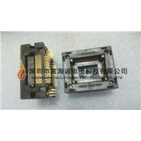 Yamaichi Ic Test Socket IC201-1004-028P QFP100PIN 0.65mm Pitch Burn In Socket