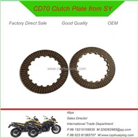 Factory Directly Selling CD70 Motorcycle Clutch Plate
