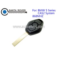 Hot Sale BMW CAS2 Remote Key 5 Series 868Mhz 3 Buttons HU92 Blade