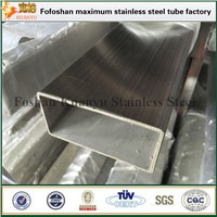 China Factory Stainless Steel Rectangular Tube for Decoration Engineering Project