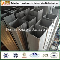 Factory Price Large Diameter Stainless Steel Square Industrial Pipe 304 304L