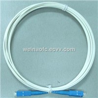 FTTH Drop Cable Patch Cord Jumper SC-SC SM White