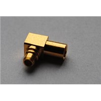 Right Angle MMCX RF Coaxial Connector for Cable