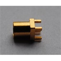 Straigth MMCX RF Coaxial Connector for PCB