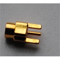 Straight MMCX RF Coaxial Connector for PCB