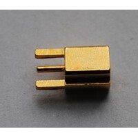 Straigth MMCX RF Coaxial Connector for PCB