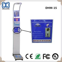 DHM-15 Coin Currency Ulstrasound Probe for Height Measuring Body Coin-Operated Weight &amp;amp; Height Scale
