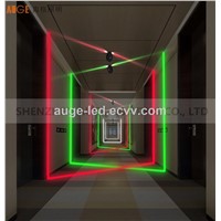 LED Window Lamp 5W/9W Ceiling Mounted, Window Door Gallery Decorative Lamps Rgbw Changing Color DMX512 DC24V