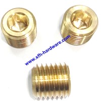 Autoturning Brass/ Brass Hexagon Nut Blind Hole/Inner Hexagon Socket Adpter Sleeve Screw