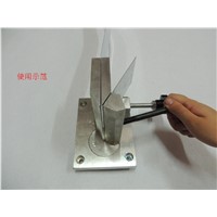 Advertising Metal Word Desktop Folding Machine Metal Stainless Steel Edge of the Edge of The10cm Biaxial Angle Machine