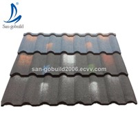 Factory Price Fireproof Roofing Tiles Galvalume Base Sheet Building Materials Stone Coated Steel Roof Shingle Philippine