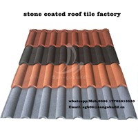 Factory Direct Sale Color Stone Coated Metal Roofing Tile