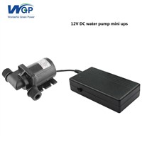 DC Water Pump 12 Volt Mini UPS, Compact Size Online Mini DC 12v UPS