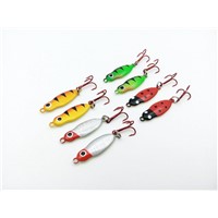 5cm/6g Ice Fishing Jig Lure 4-Color for Option with High Quality Artificial Insect Lure
