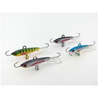 60mm/10.5g Ice Fishing Jig Lure 4-Color for Option with High Quality
