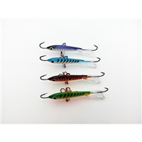 83mm/18g Ice Fishing Jig Lure 4-Color for Option with High Quality