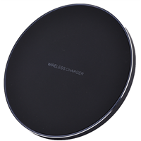 Fast Wireless Charger with Metal Back Case Qi Wireless Charger