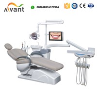 Economic Type Electric Motor PU Dental Chair with Dentist Chair