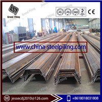 Biggest Steel Sheet Pile Manufacturer in China, Cold Rolled & Larssen Hot Formed