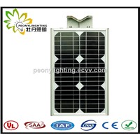 PEONYLIGHGITIING 20W Motion Sensor Integrated All In One Solar LED Street Light, Solar Power Street Light