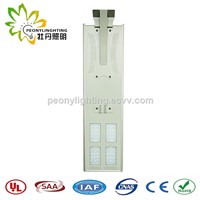 PEONYLIGHGITIING 40W Motion Sensor Integrated All In One Solar LED Street Light, Solar Power Street Light