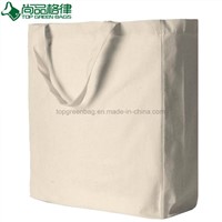Reusable Wholesale Promotional Plain Blank Cotton Shopping Tote Bags