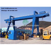 High Quality Mobile World Double Girder Ld Bridge Gantry Crane 20 Ton Price