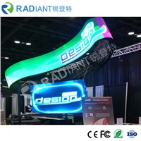 Shenzhen P2.5 Indoor Soft Module Curved Programmable Flexible LED Display