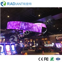 P3 Indoor Cylinder & Soft Curtain Flexible LED Display