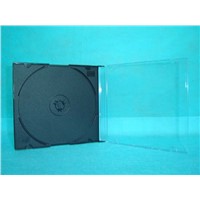 CD Case Blank DVD Cover Blank CD Box 5.2mm Silm Square with Black Tray(YP-E501H)