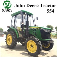 John Deere 554 55hp 4wd Tractor with Cab