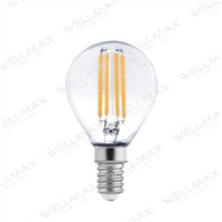 WELLMAX Filament LED Bulb C35/G45/A60