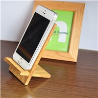 Demountable Simple Style Real Wooden Mobile Phone Stand in Stock