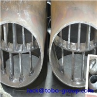 Butt-Welding Barred Stainless Steel Tee 2*1 ASTM A403/A403M WP304LN ASME B16.9