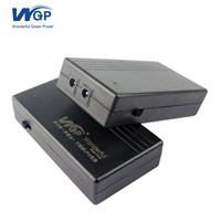 Low Price High Quality 9 Volt Rechargeable Lithium Battery UPS DC 9V 1A Online Backup Batteries UPS for Time Attendance