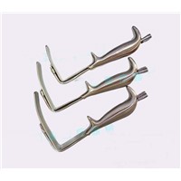 Breast Retractor with Fiber Optic Light & Suction Tube