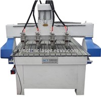 1313 3 Heads Cutting Engraving Furniture Making CNC Router