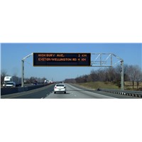 VMS ( Variable Message Sign ) on Highway