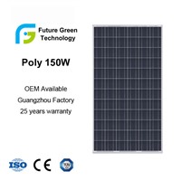 150W Renewable Energy Polycrystalline Photovoltaic Panneau Solaire Solar Panel