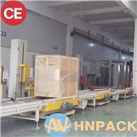 China Online Fully Auto Turntable Stretch Wrapper & Top Sheet Dispenser Supplier & Seller