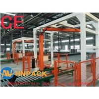 China Supply MR402 Online Fully Auto Pallet Arm Rotary Wrapper Manufacturer Sell Pallet Wrap